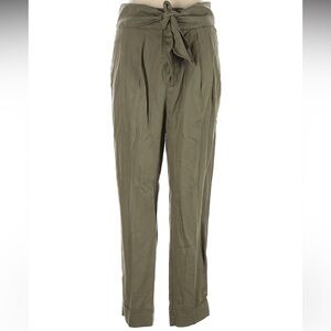 Cartonnier by Anthropologie Olive Tie-Waist Trousers